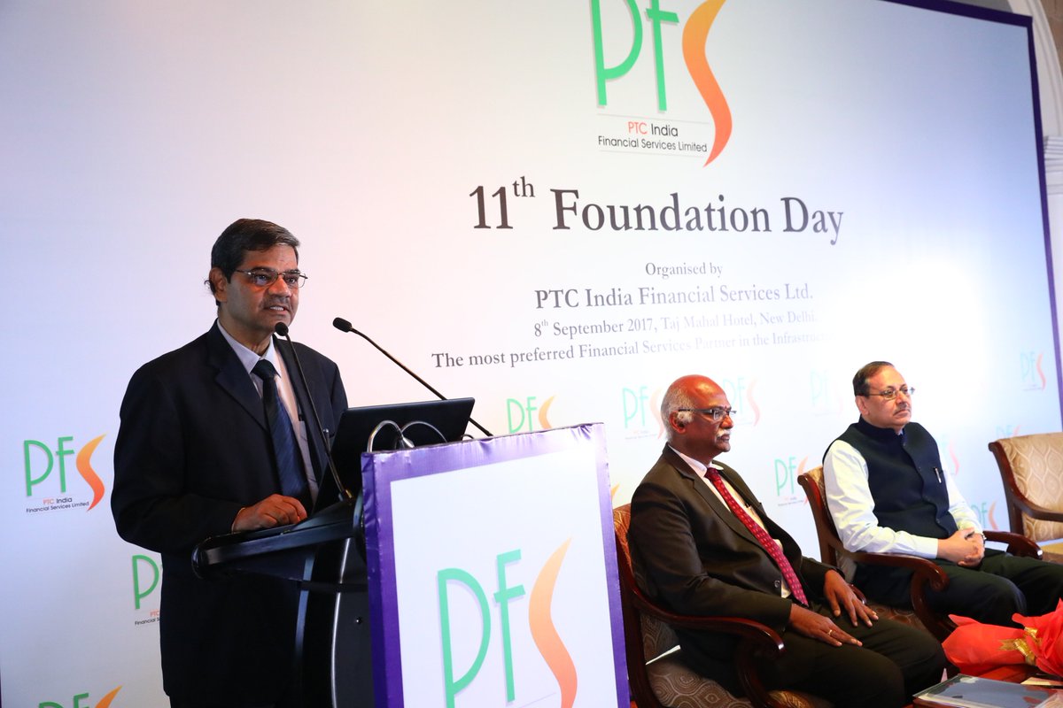PTC_Financial's tweet photo. MD &amp; CEO addressing the 11th Foundation Day Event of PFS https://t.co/z4rL4UZWpw