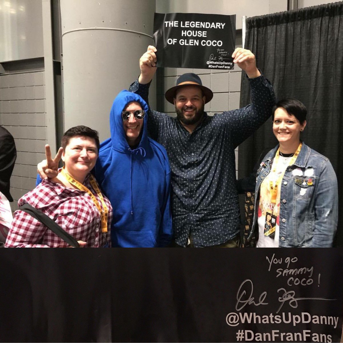 SPotter122's tweet photo. So awesome meeting @WhatsupDanny at #DragCon2017! 💥😎🏳️‍🌈#shedoesntevengohere #DanFranFans https://t.co/vGtxWUYJoR