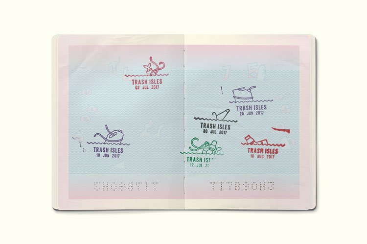 StrudelDesign's tweet image. Sending a salute to Trash Isles! @LadBible draws attention to the country-sized plastic pile through design designweek.co.uk/issues/4-10-se…