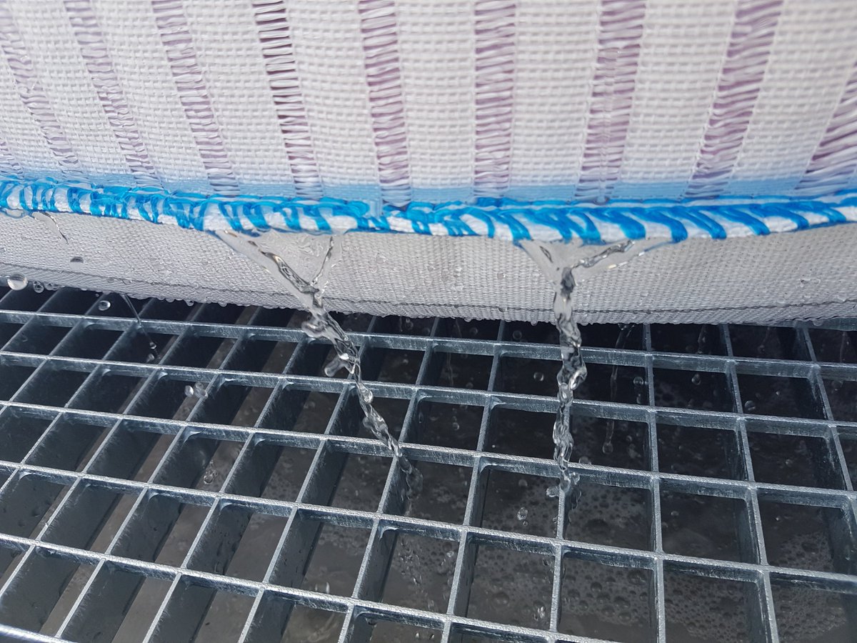 Isofilter_ESP's tweet image. Proceso de  tratamiento de agua cargado con lodo de #pintura: #coagulación de la  materia en suspensión y filtración en un bigbag filtrante.