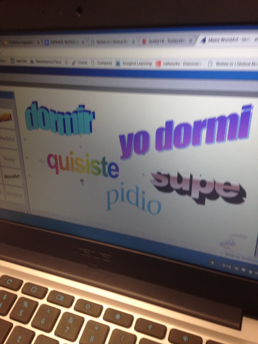Laura (@technologylaura) on Twitter photo We made <a href="/MakeWordArt/">Make WordArt</a> today with 8th grade Spanish students. Check out the finished products below. Great for visual learners. We made <a href="/MakeWordArt/">Make WordArt</a> today with 8th grade Spanish students. Check out the finished products below. Great for visual learners.