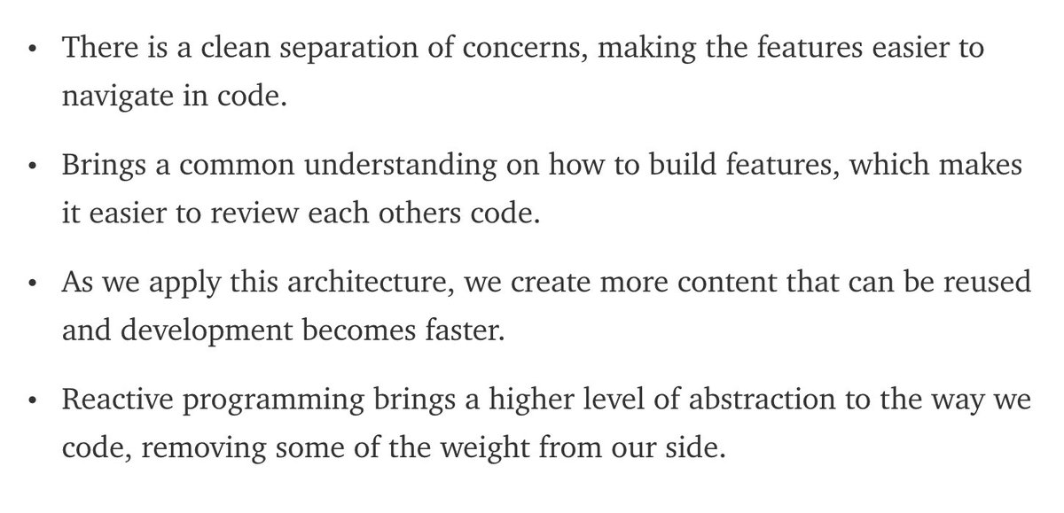 FMuntenescu's tweet image. #RxJava + Clean Architecture + Architecture Components = a lot of benefits. Check out @LuciaP_86&apos;s post 
mag.n26.com/reactive-clean…
#AndroidDev