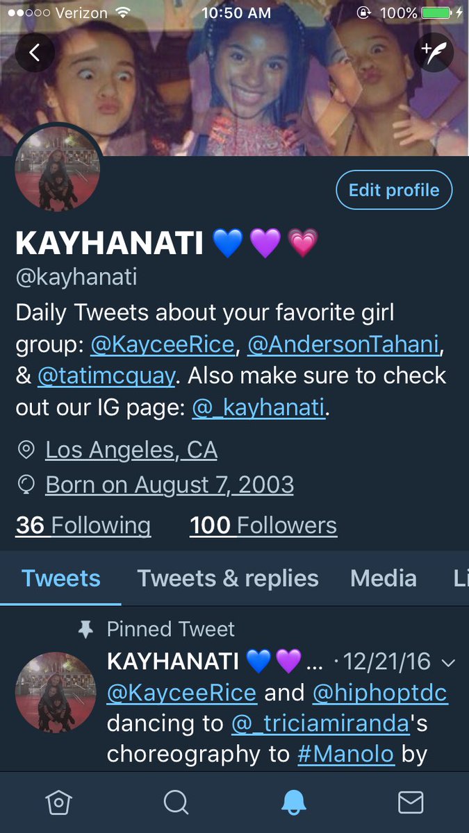kayhanati's tweet photo. Thank you very much for allowing us to get to 100 followers!! Keep following us to make sure you get the latest updates on #KayHanAti ASAP!💖 https://t.co/dUG2LSPpHj