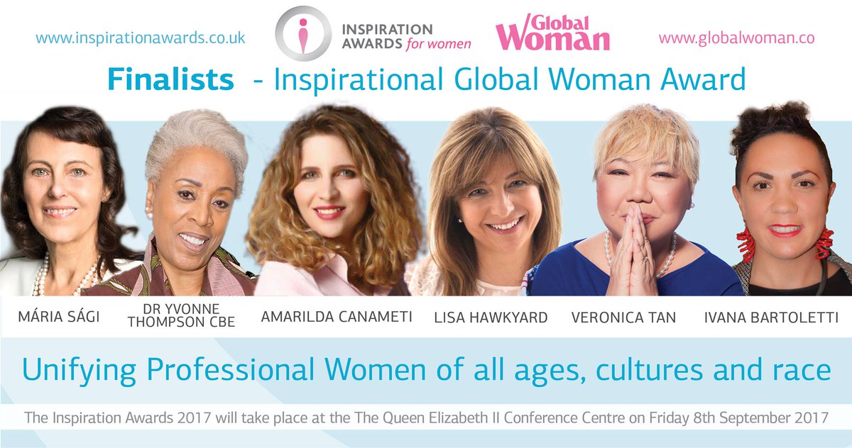 womensawards's tweet photo. After a successful collaboration with @GlobalWomanCo we are in talks to make the partnership global, starting with New York next spring https://t.co/rDrwZMymTQ
