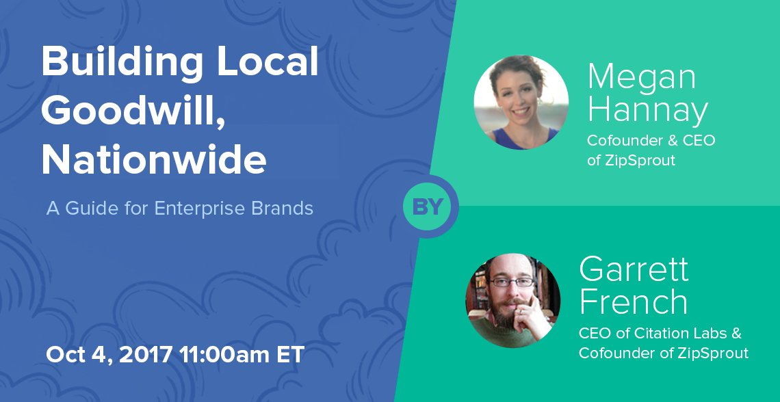 Building Local Goodwill, Nationwide: A Guide for Enterprise Brands bit.ly/2jhCFg4 via <a href="/mahannay/">Megan Hannay</a> <a href="/GarrettFrench/">GarrettFrench</a> <a href="/ZipSprout/">ZipSprout</a>