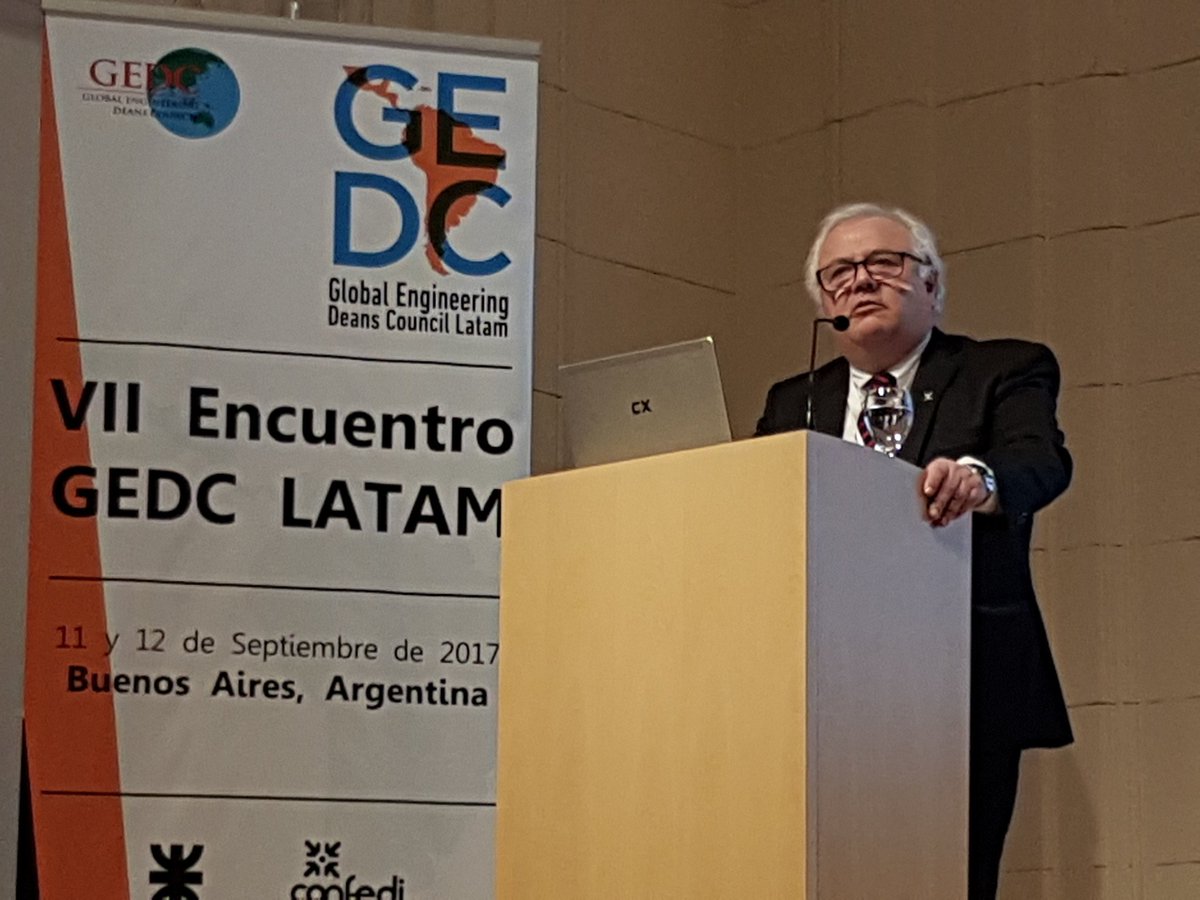 rogiord's tweet photo. El decano Juan Espinoza de @usach y #Condefi presenta los desafíos de la ingeniería en Chile en #GEDC Latam Buenos Aires @confediok https://t.co/TFH5mBWJsQ