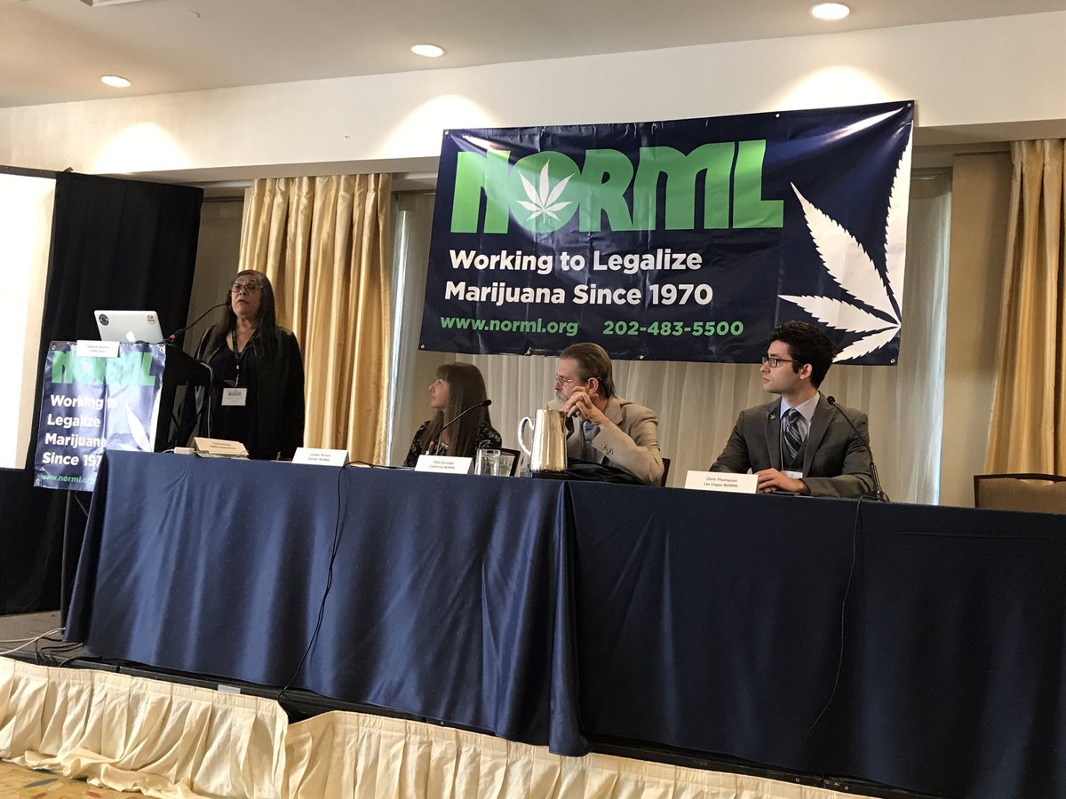 LasVegasNORML's tweet photo. Panel 2 of #NORML2017 - What happens AFTER #mmj legalization? https://t.co/kAbi7SylOG