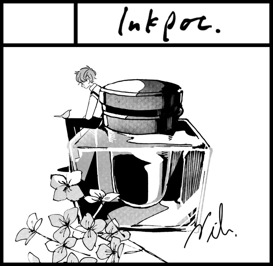11/23開催のCOMITIA122申し込みました。サークル"Inkpot."です✒︎
今回も有難いことに水夜子さん(@_mi8ko )とご一緒させて頂く予定です。
宜しくお願いします✻
