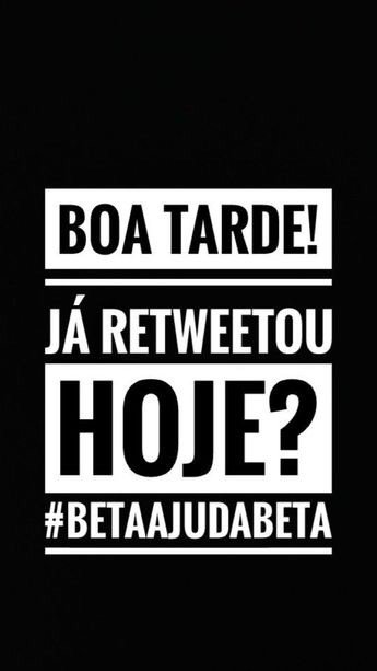Boa tarde uma ótima semana a todos!! 
#BetaQuerLab 
#BetaAjudaBeta 
#ParceirosBeta 
#TimBeta  pin.it/aRw_0UA