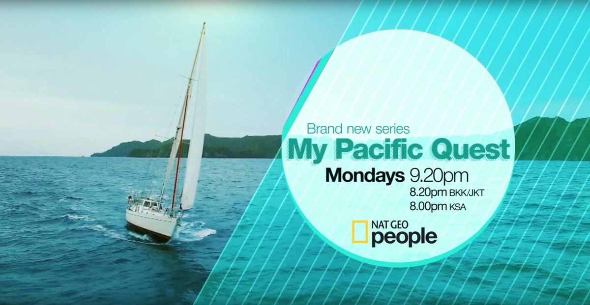 MyPacificQuest's tweet image. MY PACIFIC QUEST Premieres on National Geographic People Channel in Asia
TODAY!

9.20pm BKK/JKT
8.00pm KSA 

ow.ly/B30H30f3m3a