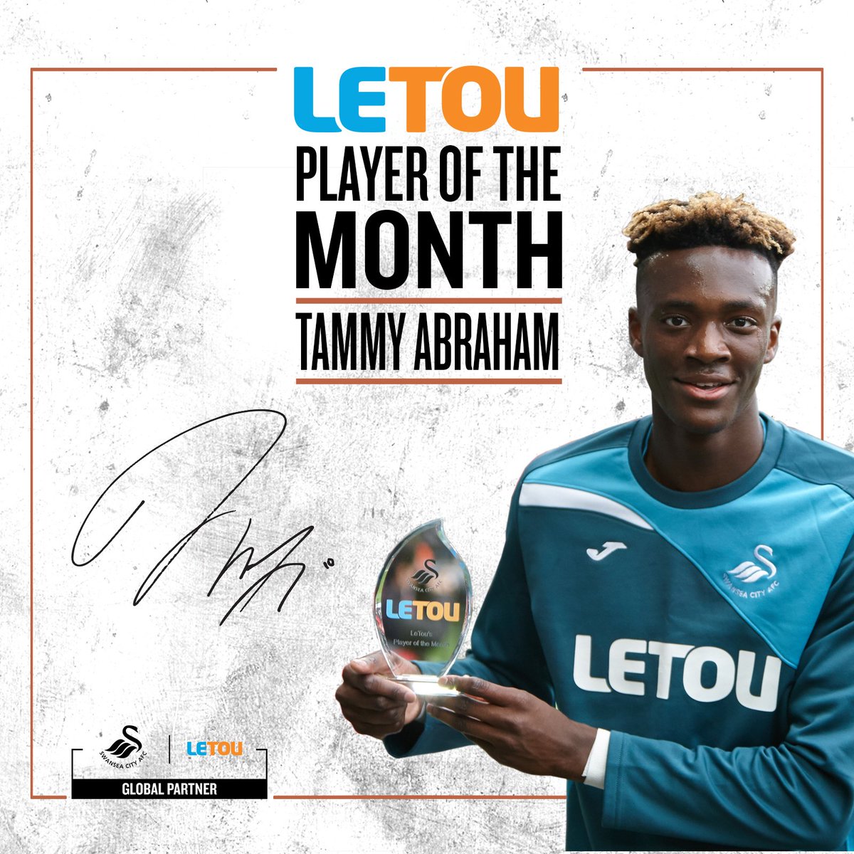 Your @LetouSports Player of the Month for August is…  @tammyabraham 👏  More ➡️ bit.ly/LetouPOTM https://t.co/LrMJmBOLVJ