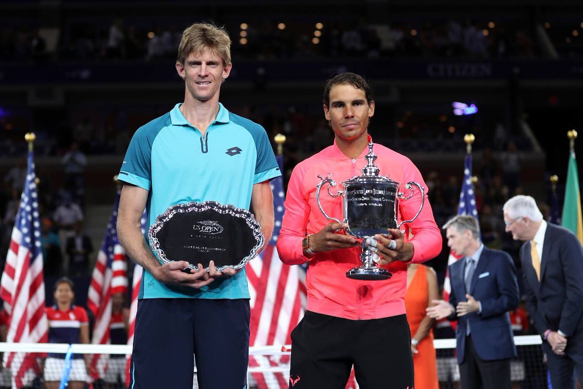 NidzXx's tweet photo. Champion Rafa wins his 16 Grand Slam
Title. Sooooo happy #VamosRafa #USOpenfinal2017 #USOpen #USOpenfinal2017 https://t.co/T3He6z0Afw