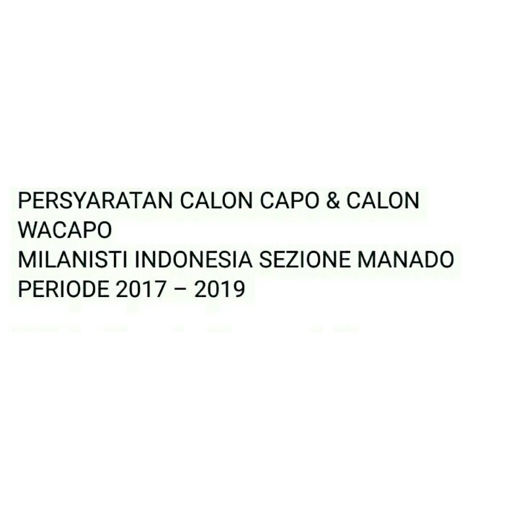 MIsezManado's tweet photo. @MilanistiMINUT_ @MilanMINUT_ @MilanTondano @MI_Tomohon @MilanistiLA05 @MIBasisBitung @MilanistiBitung @MilanistiSonder @MilanistiMINSEL https://t.co/LwZBWh46rL