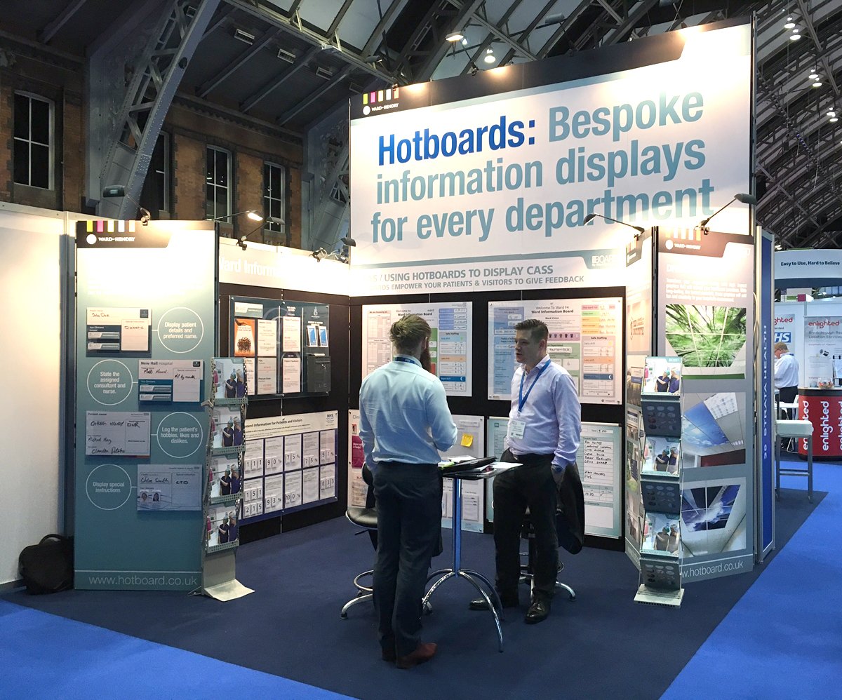 thehotboardHC's tweet photo. Our stand at one of the biggest healthcare events of the year. If you're around, come and see us on stand 37 #Expo17NHS #FutureNHS @ExpoNHS https://t.co/Ec1ejBrCv5
