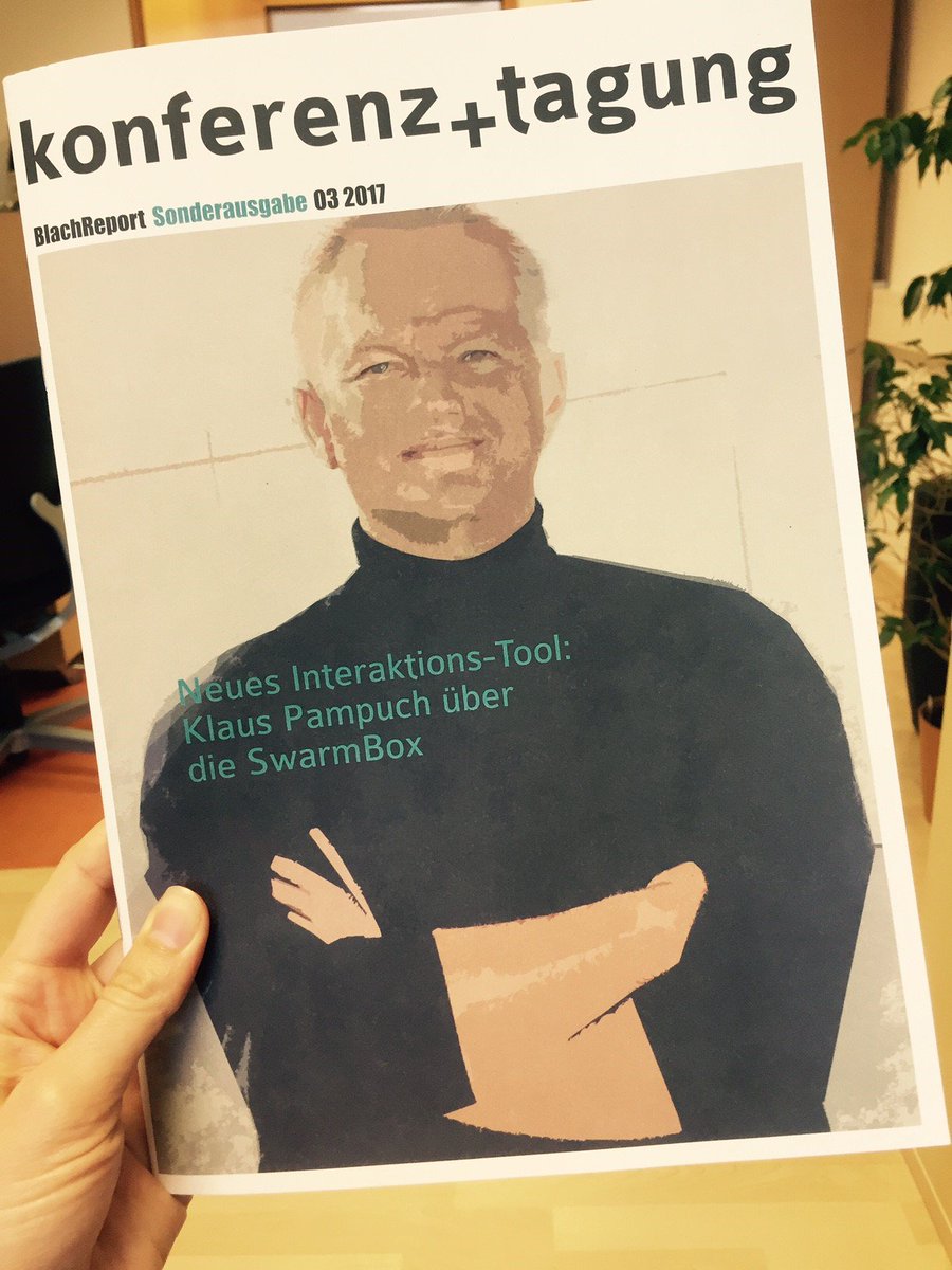Wir freuen uns sehr über die #SwarmBox Titelstory in der aktuellen Sonderausgabe des #BlachReport :-)