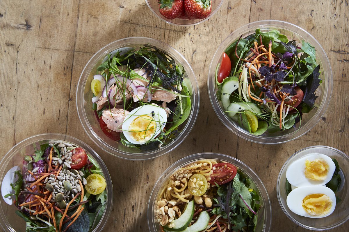 wearelevy's tweet photo. #MondayMotivation from #RiverCottageDeli at @ExCeLLondon serving healthy tasty lunches https://t.co/zsbaSNnktn https://t.co/FnuIgHijx6