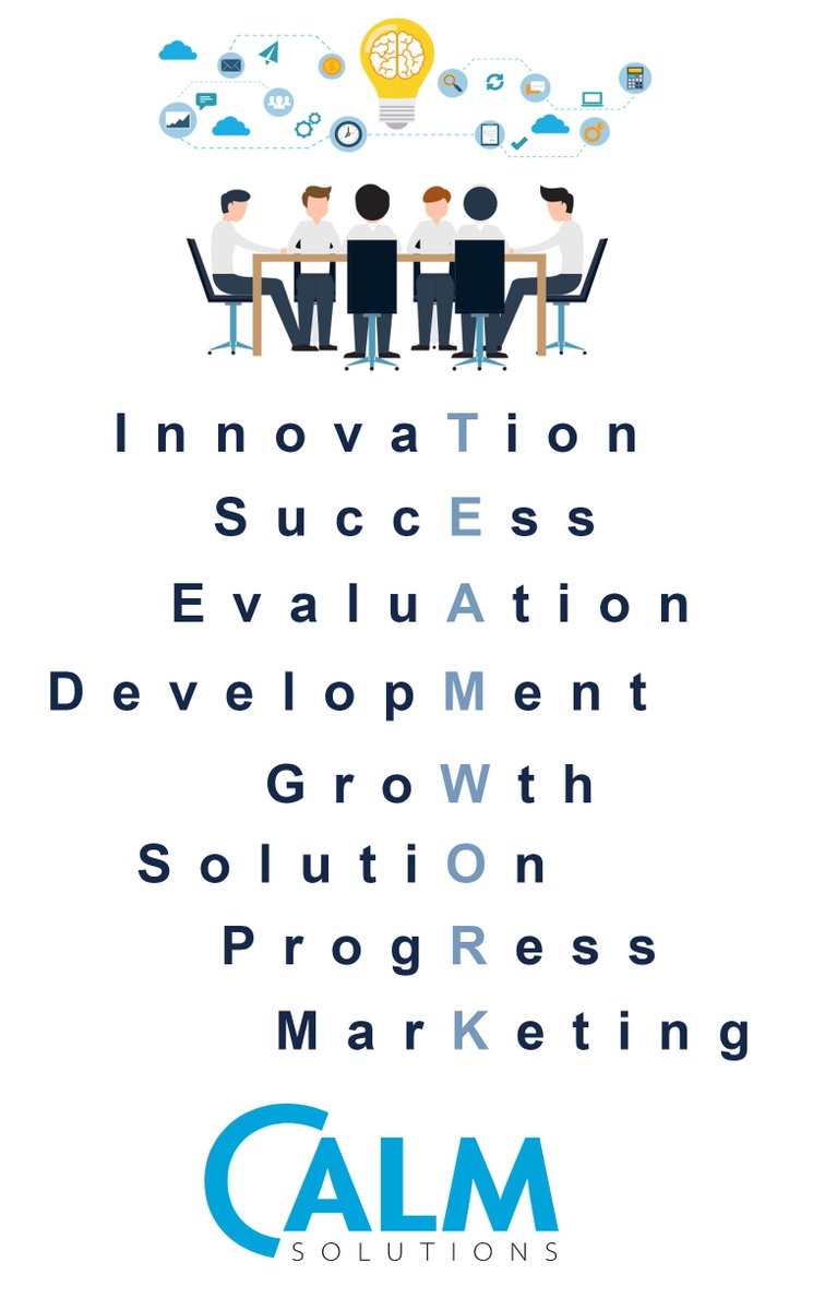 CalmGroup's tweet image. None of us are as smart as all of us #MondayMotivation #CalmSolutions #teamwork