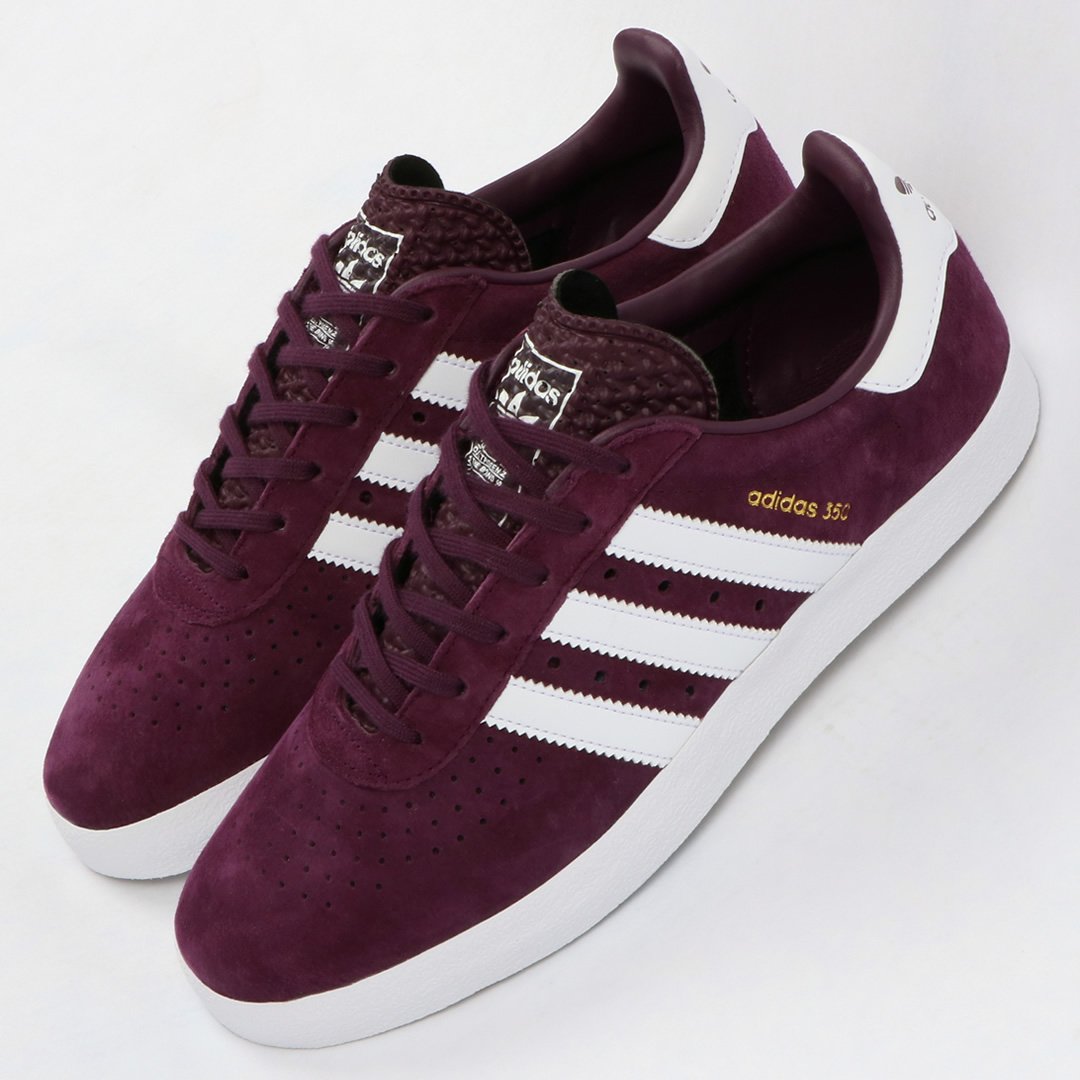 adidas 350 plum