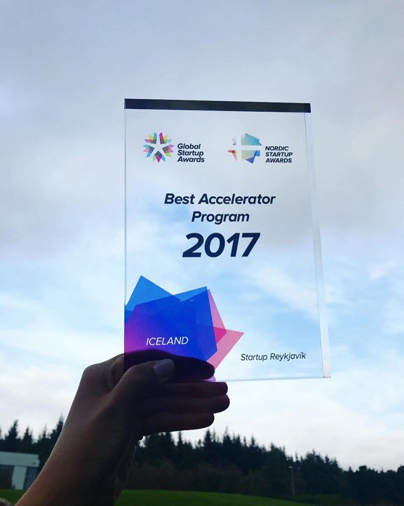 Startup Reykjavik won best accelerator program 2017 in the Icelandic finals of Nordic Startup Awards! 🙌🏼 
#nsawards #icelandicstartups