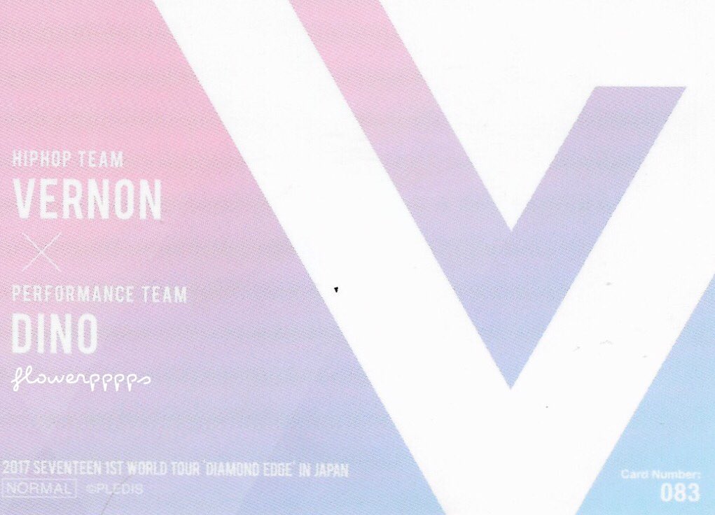 flowerpppps__'s tweet photo. [scan] ♡ ♡ #DiamondEdgeinJapan trading card ♡ ♡ #seventeen #svt #세븐틴 #Diamond_Edge #DiamondEdge #Dino #디노 #Leechan #vernon #버논 https://t.co/3R1QhUkElZ