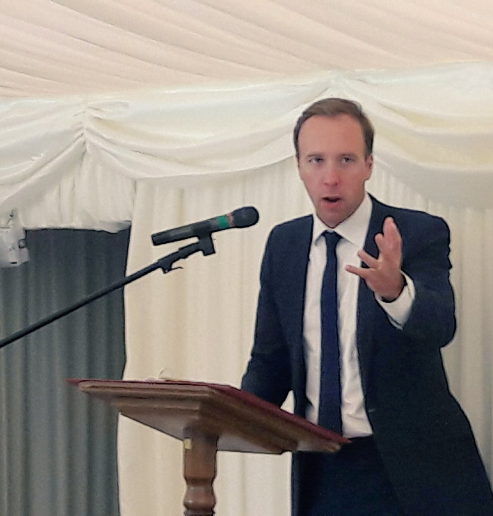 Digital Minister <a href="/MattHancock/">Matt Hancock</a> at @goodthingsfdn's reception. Digital inclusion: "Crucially this is not a job that we in Gov't can do alone"