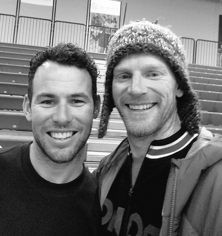 Two of the greatest Cyclists GB has ever produced. Ed Clancy and <a href="/MarkCavendish/">Mark Cavendish</a> are absolute legends!