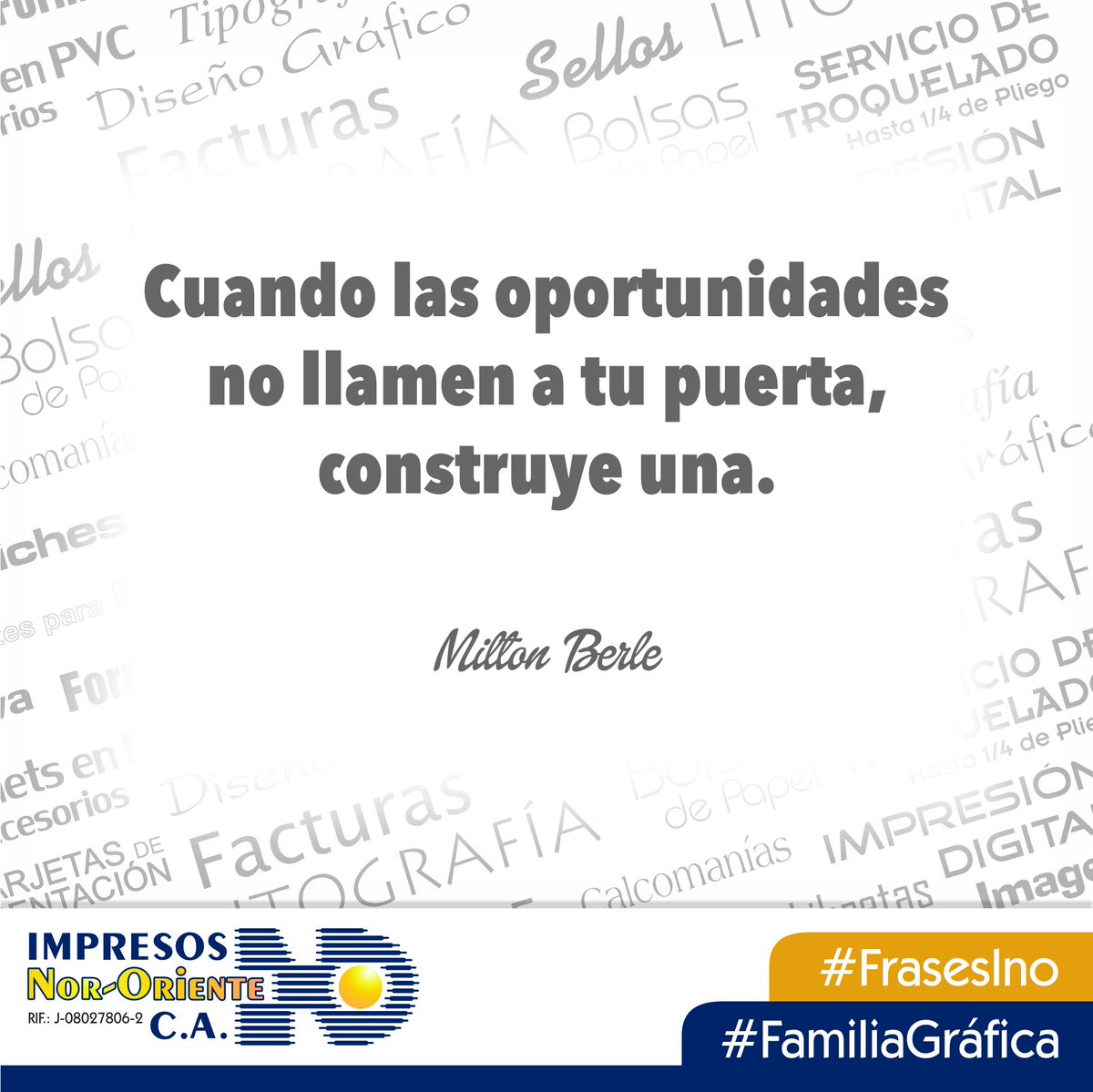 imprenororiente's tweet photo. Orden del día... #CrearOportunidades #BuenosDias #FamiliaGrafica https://t.co/7gr5tlsU8P
