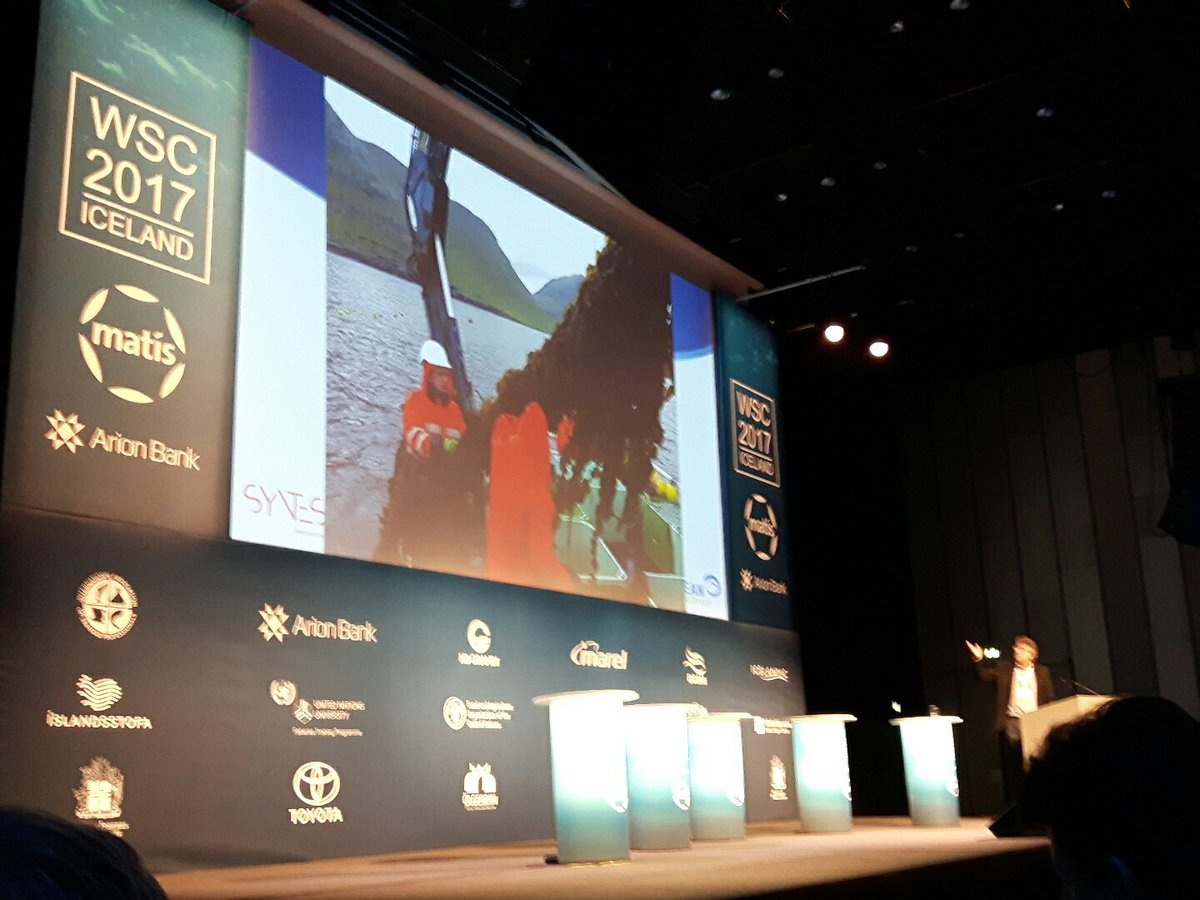Seaweed harvesting in the Faroe Islands #wsc2017conf <a href="/nordicinno/">Nordic Innovation</a> <a href="/OlavurG/">Olavur Gregersen</a> <a href="/nordenen/">Nordic Co-operation</a>