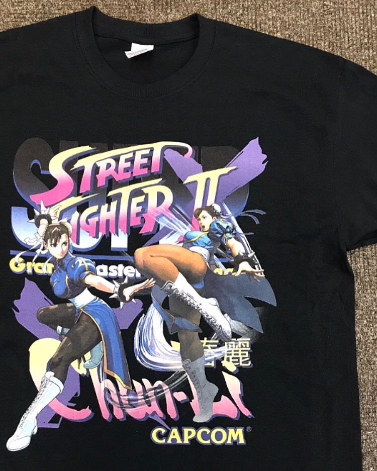 street fighter chun li t shirt