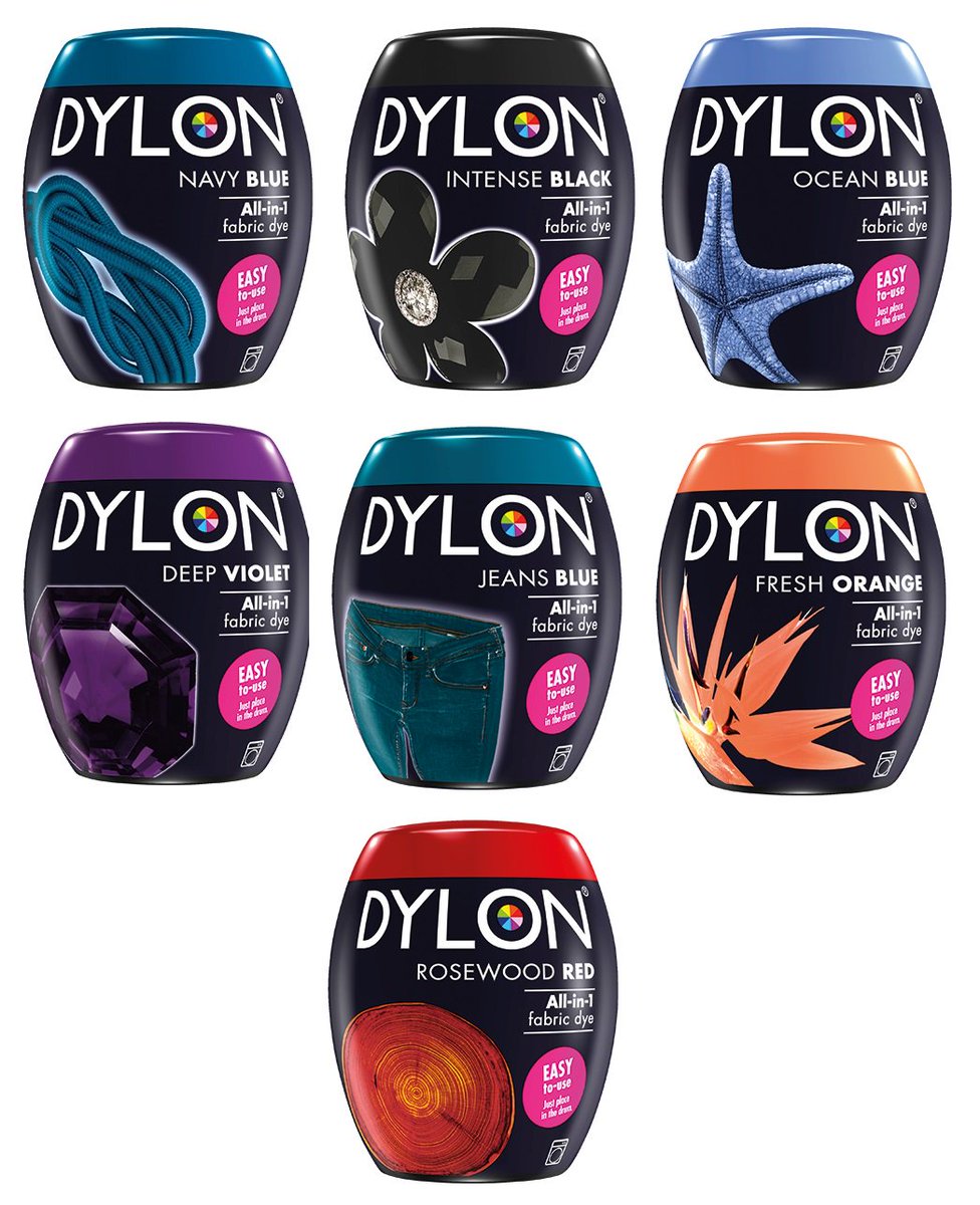 Dylon Machine Dye Colour Chart