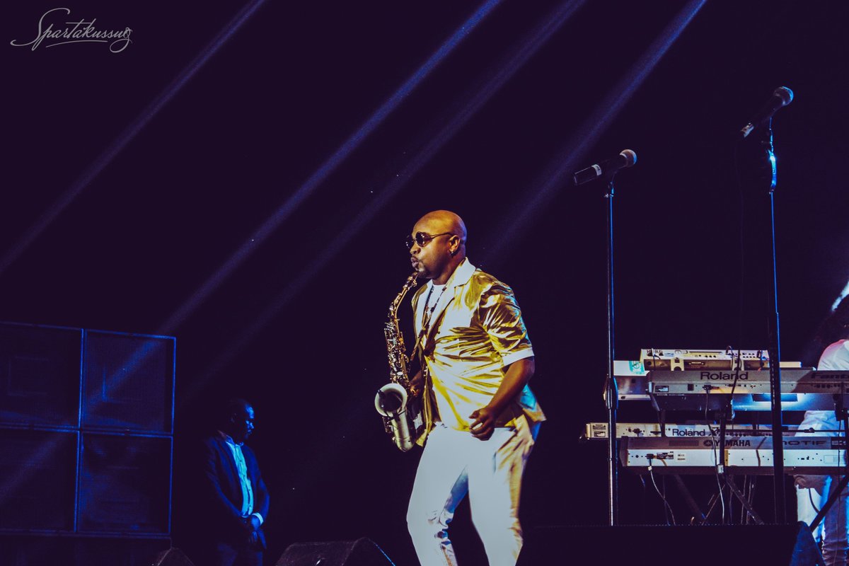 Spartakussug's tweet photo. The @mandersonsax stepped on stage to run away with the show. #EpicNights

.
.
.
.
.
#JWJazzSafari #JazzWithStanbic https://t.co/l7qdI1PDlH