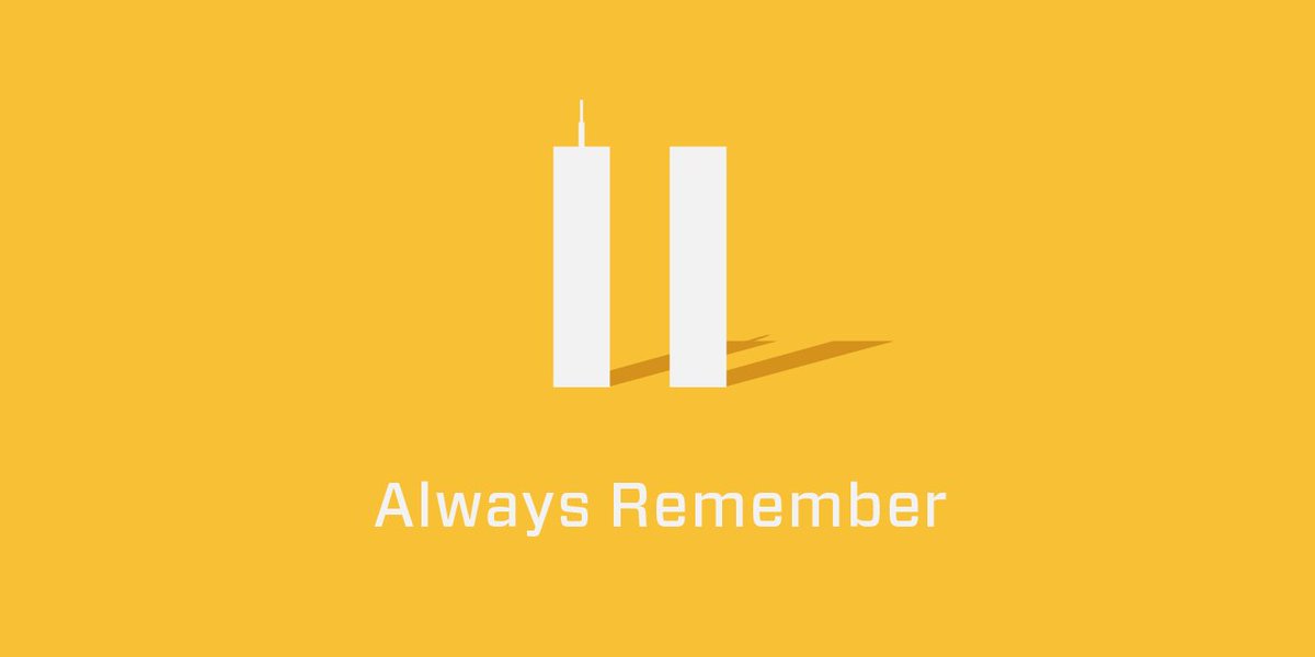 sstory10design's tweet photo. Today and everyday, we will #neverforget. https://t.co/CzTSOu6gn5
