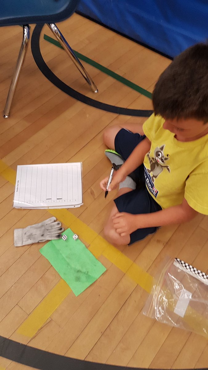 LearningwithMsG's tweet image. First round of Math by Myself for #MathDaily3. Building our stamina playing double dice tally. @IREC1 #blackfalds