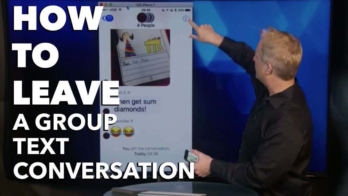 cyberguy's tweet photo. How to Leave a Group Text Message (iPhone)📱 https://t.co/alHjehYMJu #iphone #grouptextmessage #optout #tech #technology https://t.co/tgkWWnlGbD