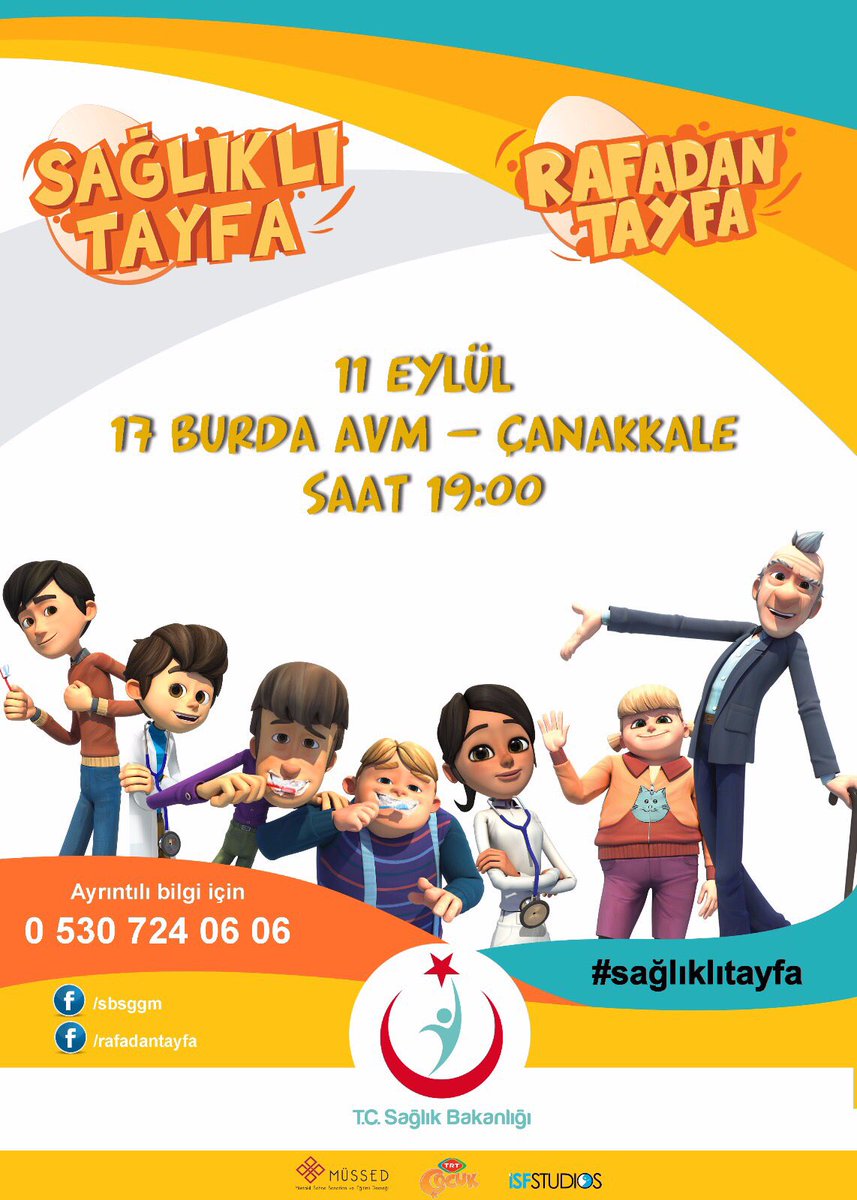 sbsggm's tweet photo. Sağlık okuryazarlığı açısından her yaştan çocuğa  önemli bilgiler kazandıracak #SağlıklıTayfa Çanakkale ve Rize'de izleyicilerini bekliyor. https://t.co/vp5SdlJlQD