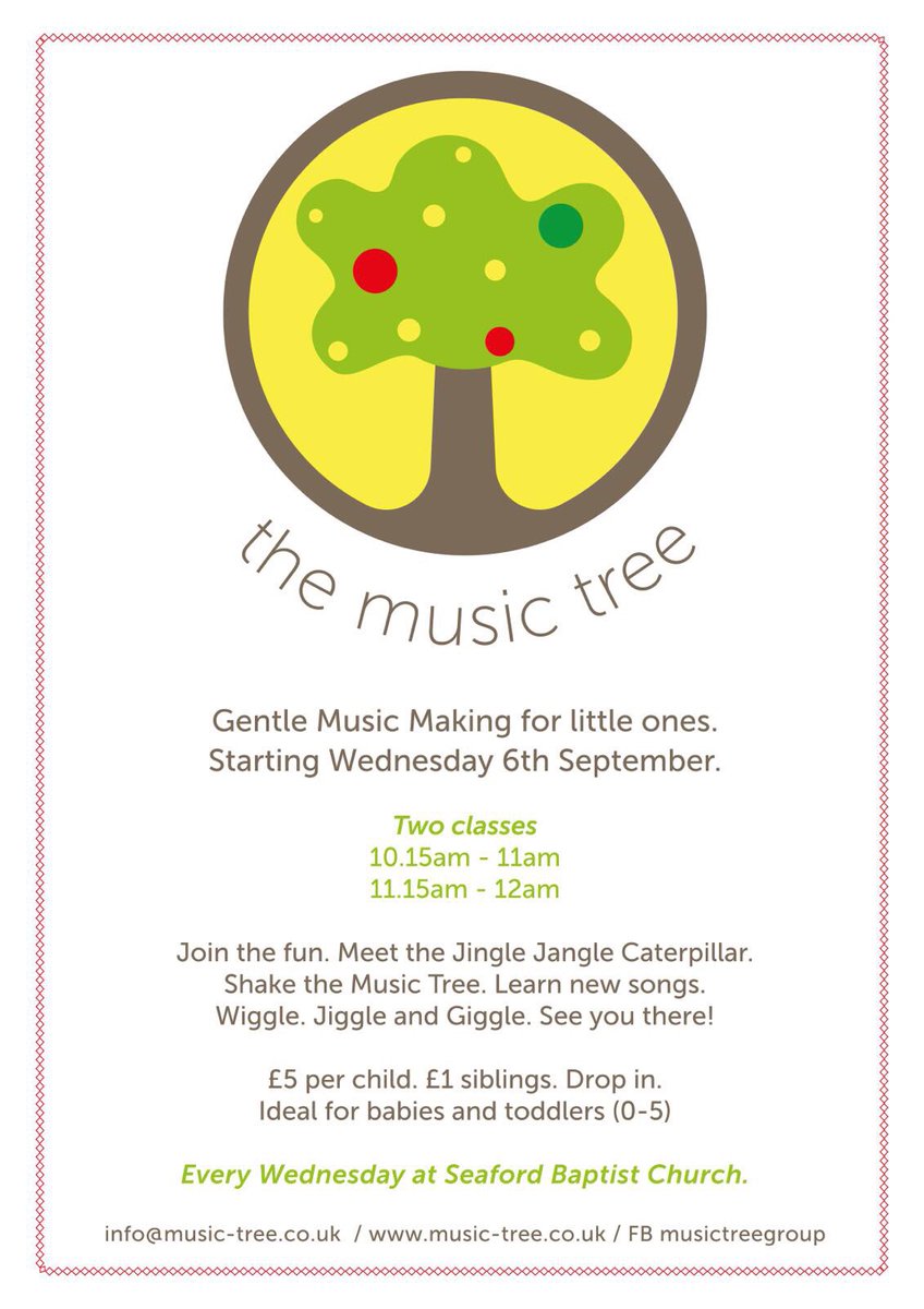 Every Wednesday #seaford #music #group #preschool #themusictree