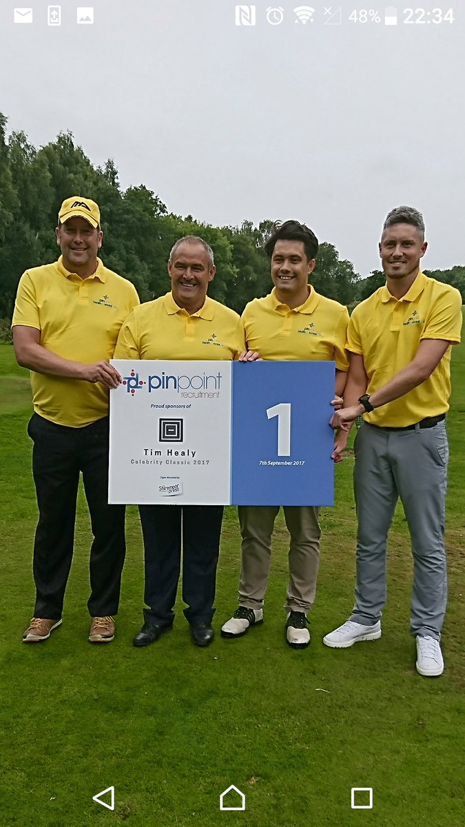 pinpointrecruit's tweet photo. Pin Point was proud to sponsor Tim Healey's Celebrity Classic 2017 Golf Day #PinPoint #TimHealey #Golf #Celebrity https://t.co/HVVXK6UFpW