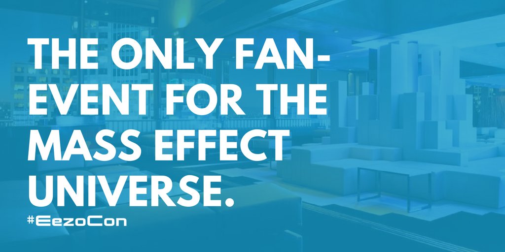 Meet actors from the games &amp; let your #GeekFlag fly at the only by-fans, for-fans event for #MassEffect. Tickets at eezocon.com!