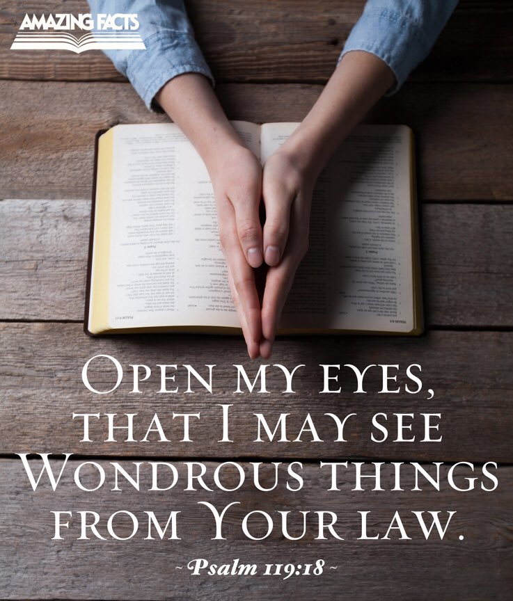 A New Creature Of God By Faith In Jesus On Twitter: "Deal Bountifully With Thy  Servant, That I May Live, And Keep Thy Word. Open Thou Mine Eyes, That I  May Behold