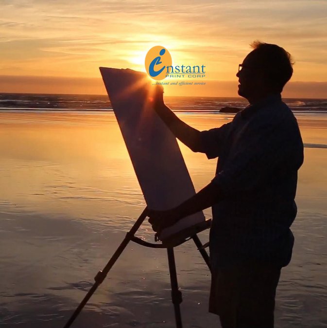 InstantPrintPR's tweet image. "Algunos pintores transforman el sol en una mancha amarilla, otros transforman una mancha amarilla en el sol". - Pablo Picasso.