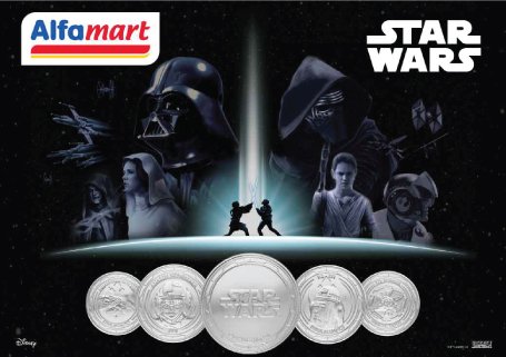 Tinggal 30 menit lagi nih! Ayo buruan jwb pertanyaannya, RT dan Mention 5 orang teman kamu ya #AlfamartStarwars