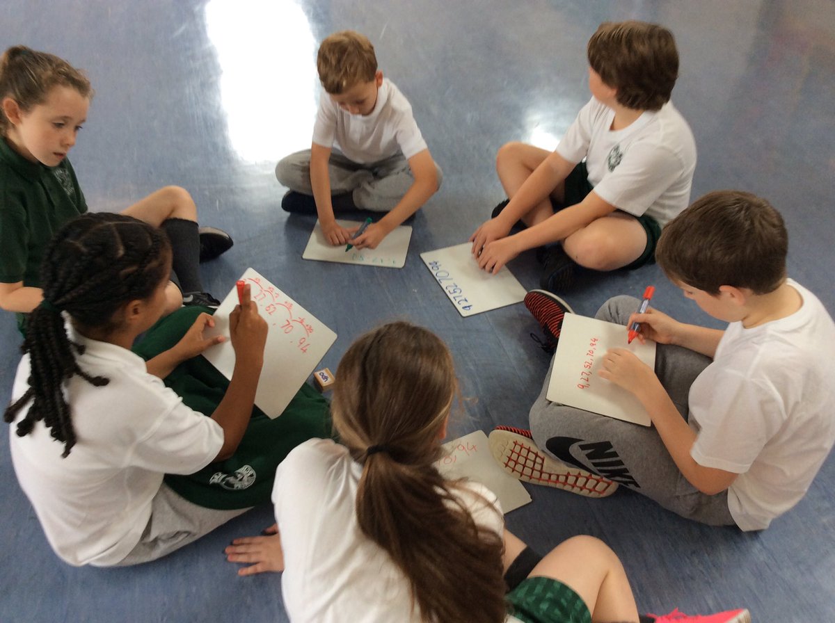 DovedaleY6's tweet photo. Year 6 problem solving in PE, developing maths skills and learning collaboratively. #mathoftheday #mathsacrossthecurriculum https://t.co/X1Z08WTGs8