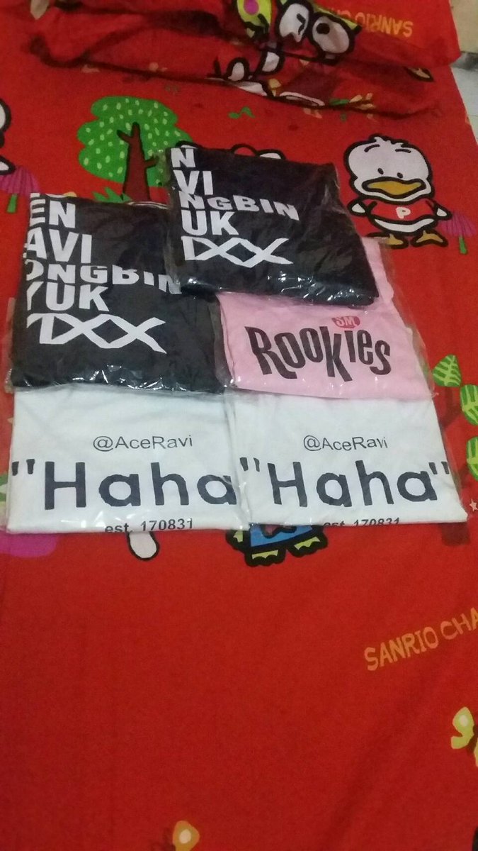 byeolbitrose's tweet photo. Ready to send~ Yukk yang belum punya kaos bikinan dari byeolbitrose, segera order ^^ 
#Kaoscustom #kaosmalang #kaoscustommalang #kaosmurah https://t.co/T5nCA7P6sj