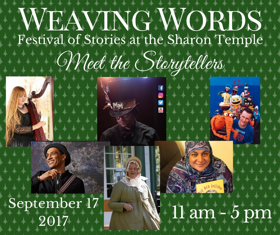_weavingwords's tweet photo. Getting excited for this Sunday? We definitely are. #WeavingWords #SharonTemple #storytelling #familyfun https://t.co/nvCneer7ea