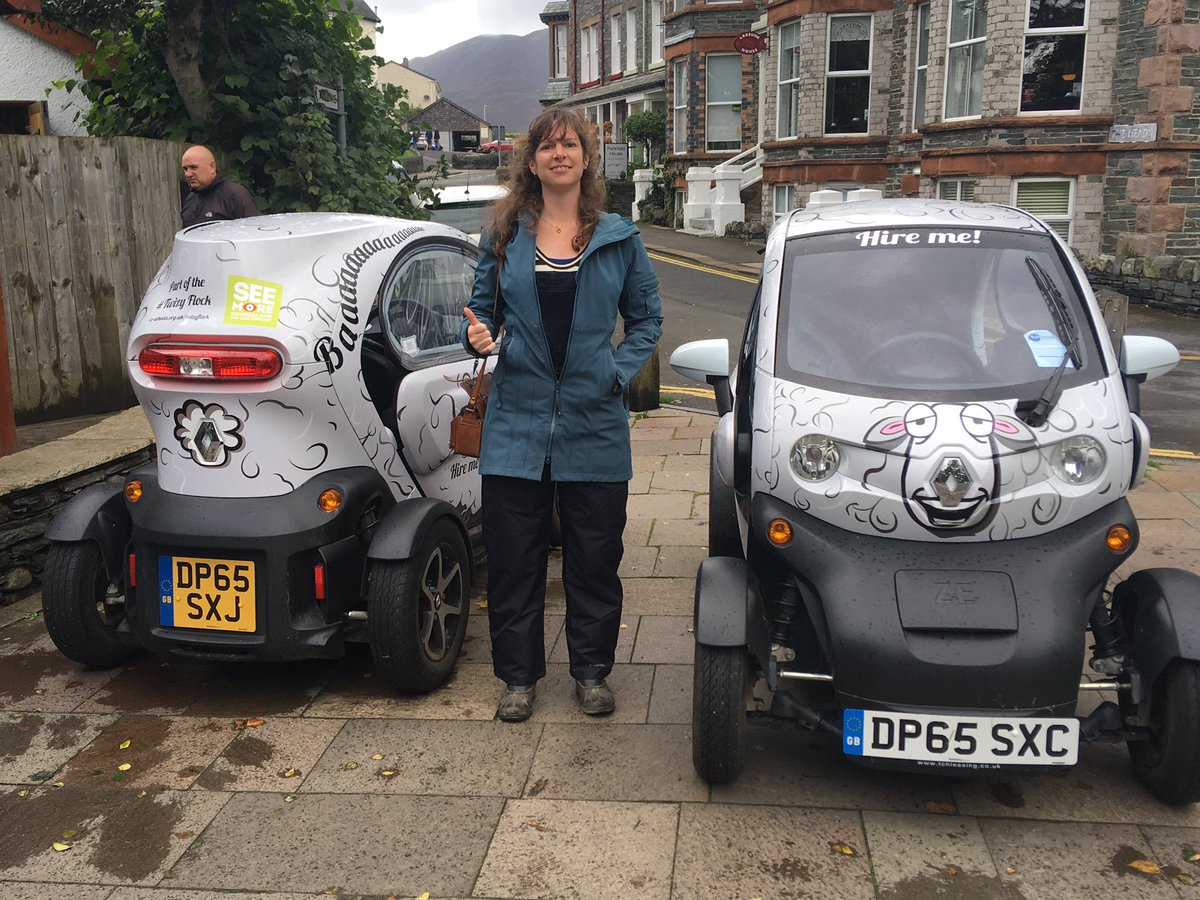 carannaden's tweet photo. #Twizy #EV #ecotourism #Lakedistrict #Twizyflock fun loving green tour of the great outdoors #cumbria https://t.co/fd9PoAuMsu