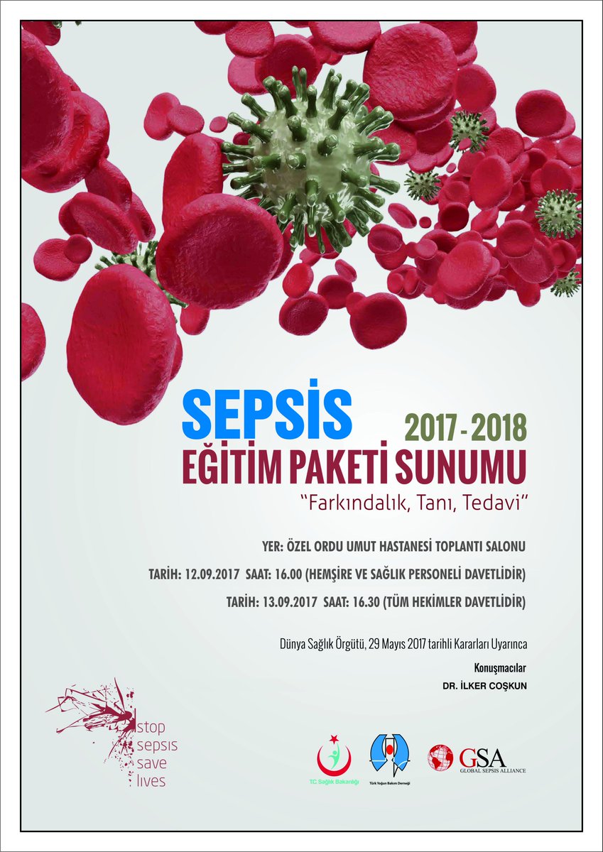 13 EYLÜL DÜNYA SEPSİS GÜNÜ