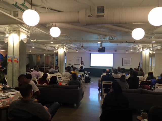 BC_Ventures's tweet photo. @DCstartupweek @jake_mathai @jenniferlitorja @SendGrid @PaleyRothman .@SelinaMcP from #hatchapps talking #data driven growth strategies. #DCSW17 https://t.co/uJY4c7i41o