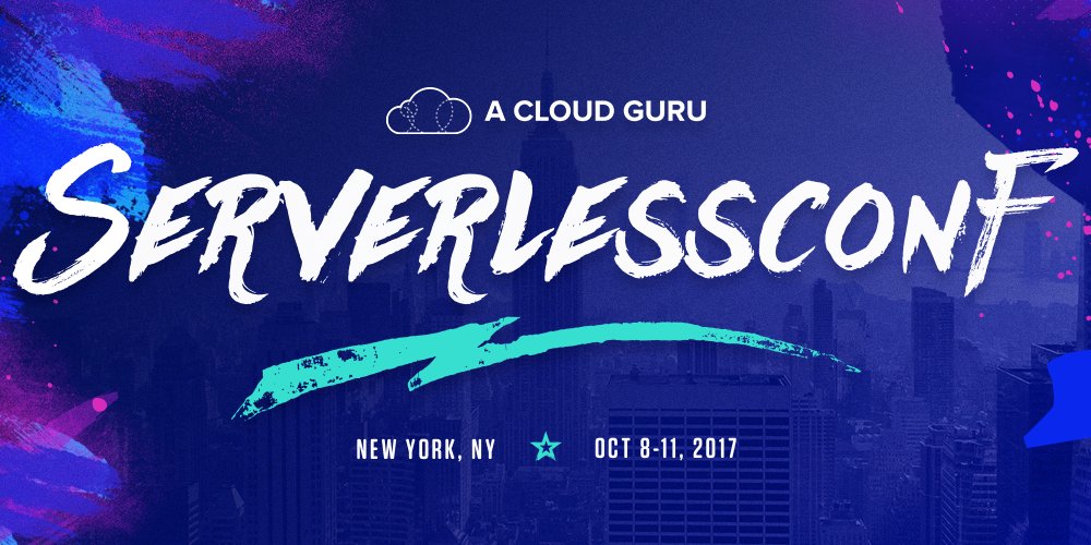 Serverlessconf tweet media