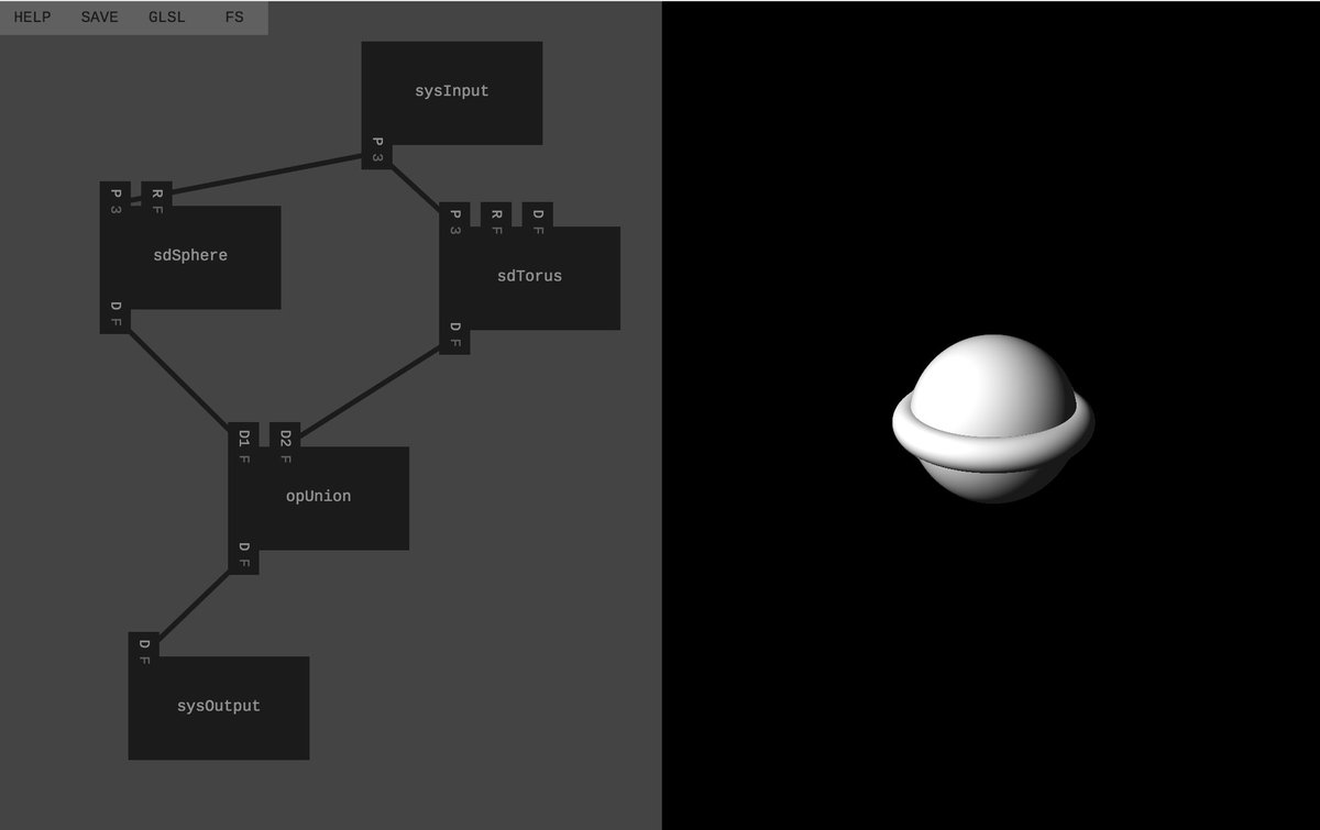 Check out this node-based UI by <a href="/szymon_k/">Szymon Kaliski</a> for building SDF like we learned in the advanced workshops this year sdf-ui.firebaseapp.com