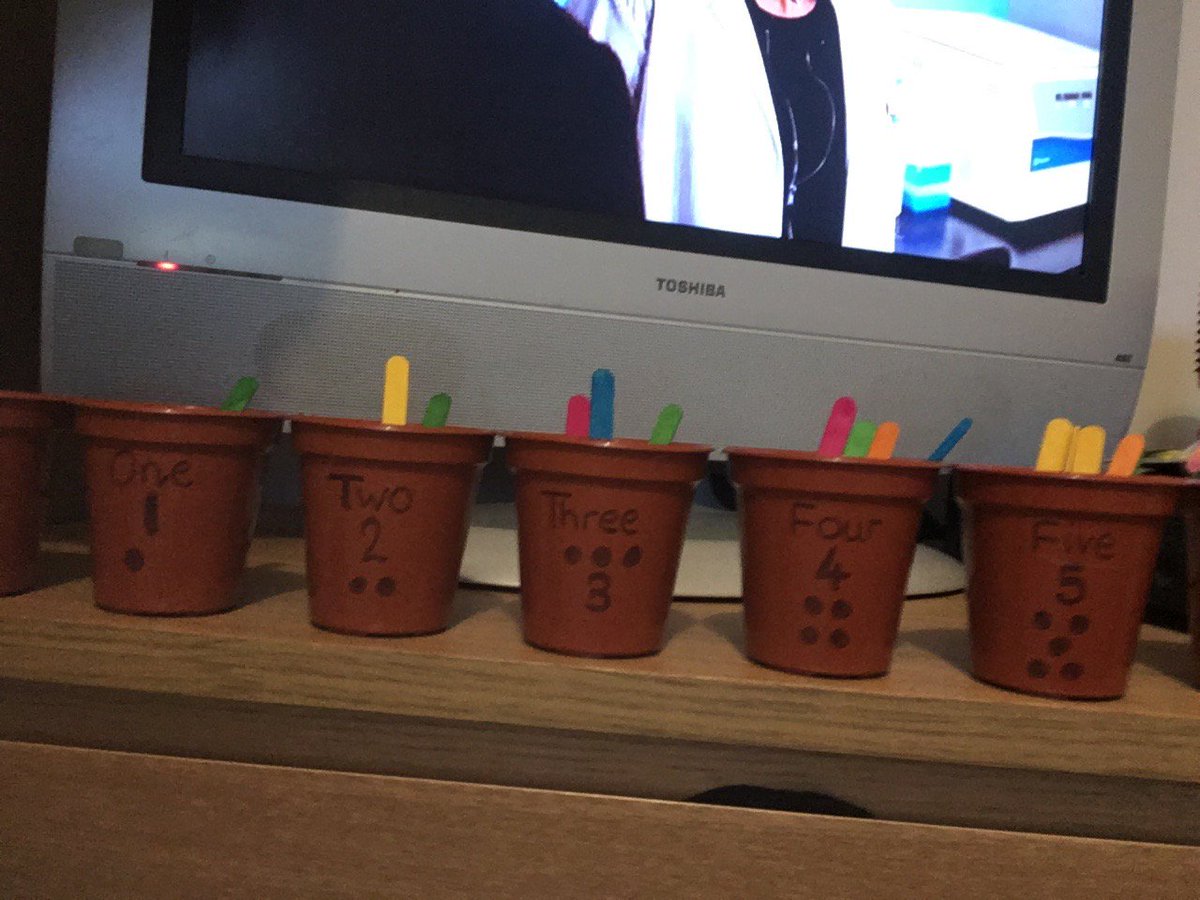 HoustonP1986's tweet photo. I wish I could explain how much joy these mini plant pots bring me. #teacherproblems #principlesofcounting https://t.co/0JFuu6n4HJ